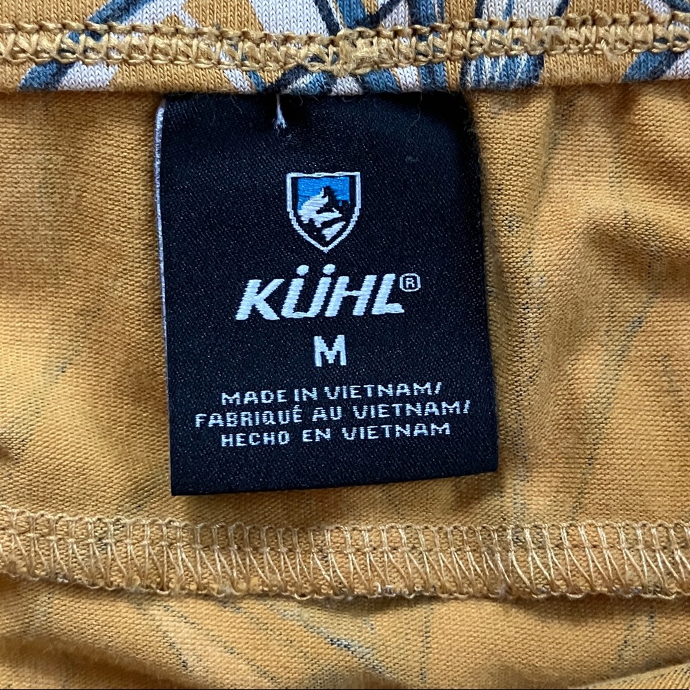 Kuhl Kandid Mini Skirt Golden Print Med - Picture 2 of 16